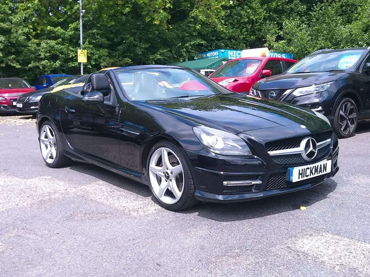 Used Mercedes SLK250 AMG 2013 Black Cabriolet