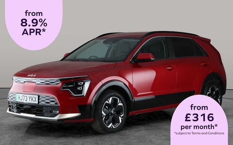 Red Used 2023 Kia e-Niro SUV | £21,558 (Good price) - Image 1/3