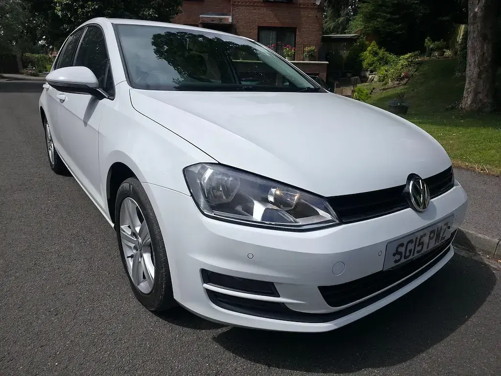 Used VW Golf VII Match 2015 White Hatchback