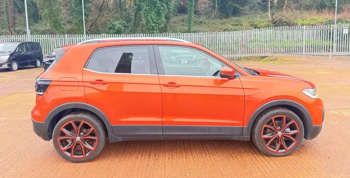 Usado VW T-Cross 2020 Laranja SUV