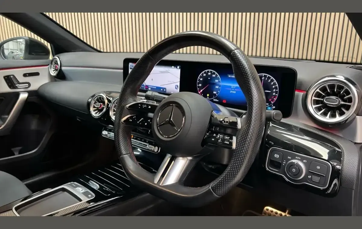 Used Mercedes A250 AMG Line Premium Plus 214 HP (157 kW) 2023 Black Sedan