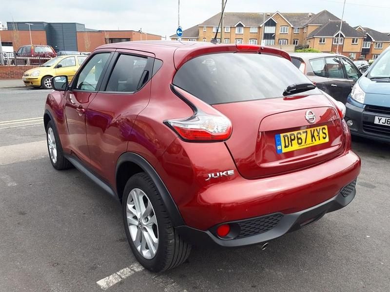 Used Nissan Juke N-Connecta 115 HP (84 kW) 2018 Red SUV