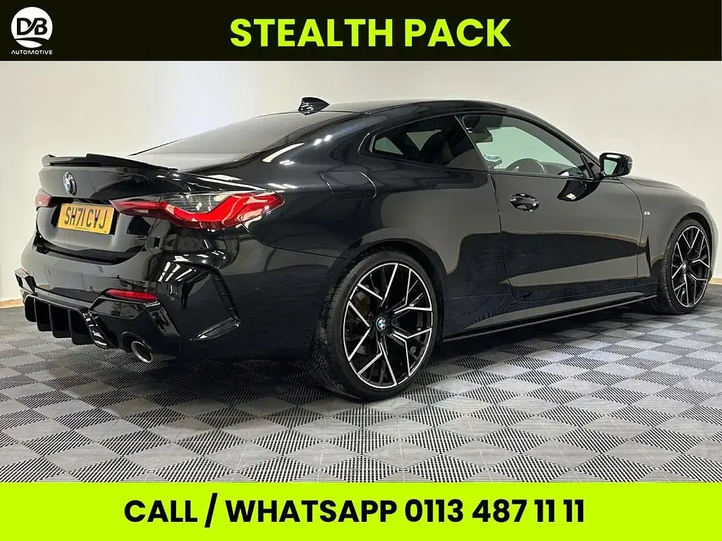 Used BMW 420 M Sport 190 HP (139 kW) 2021 Black Coupe