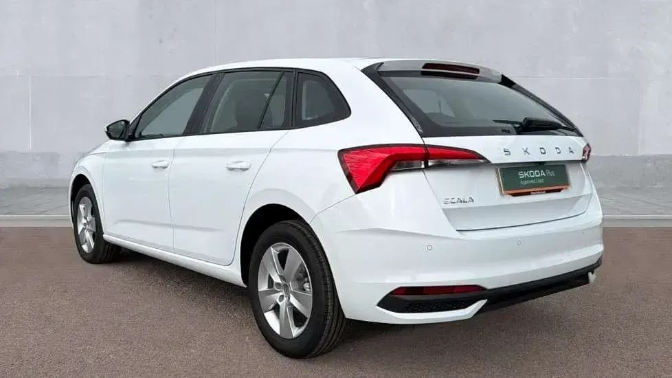 Used Skoda Scala SE 116 HP (85 kW) 2026 Moon white metallic Hatchback