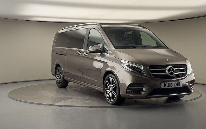 Grey Used 2018 Mercedes V250 AMG line MPV | £38,700 (Fair price) - Image 1/4