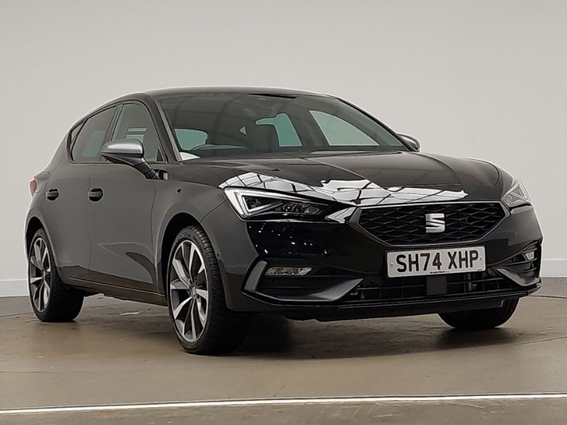 Black New 2024 Seat Leon FR Sport Hatchback | £27,998 (A bit pricey) - Image 1/4