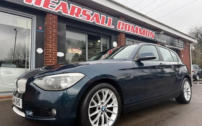 Used BMW 120 Comfort Edition 184 HP (135 kW) 2014 Blue Hatchback