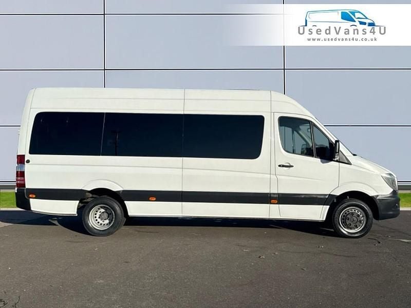 Begagnad Mercedes Sprinter 2018 Vit Van