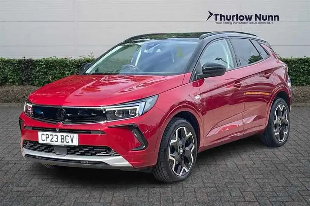 Used Vauxhall Grandland X Ultimate 130 HP (95 kW) 2023 Red SUV