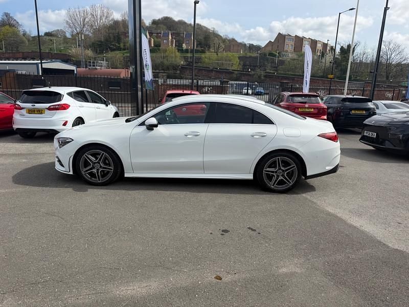 Used Mercedes CLA180 AMG Line Premium 2021 White Sedan