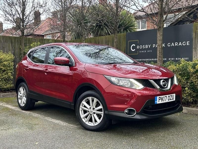 Used Nissan Qashqai Acenta 2017 Red SUV