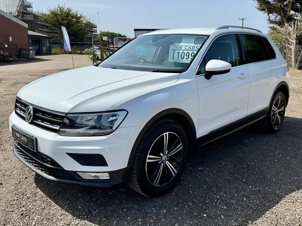 Used VW Tiguan SE 150 HP (110 kW) 2016 White SUV