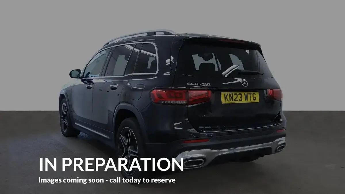 Used Mercedes GLB200 AMG Line Premium 163 HP (119 kW) 2023 Black SUV