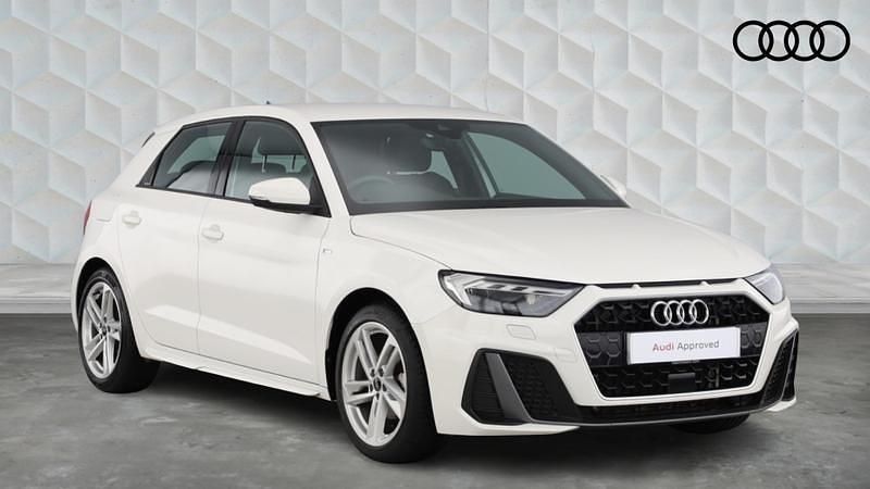 White Used 2023 Audi A1 S-Line Hatchback | £21,700 (Fair price) - Image 1/4