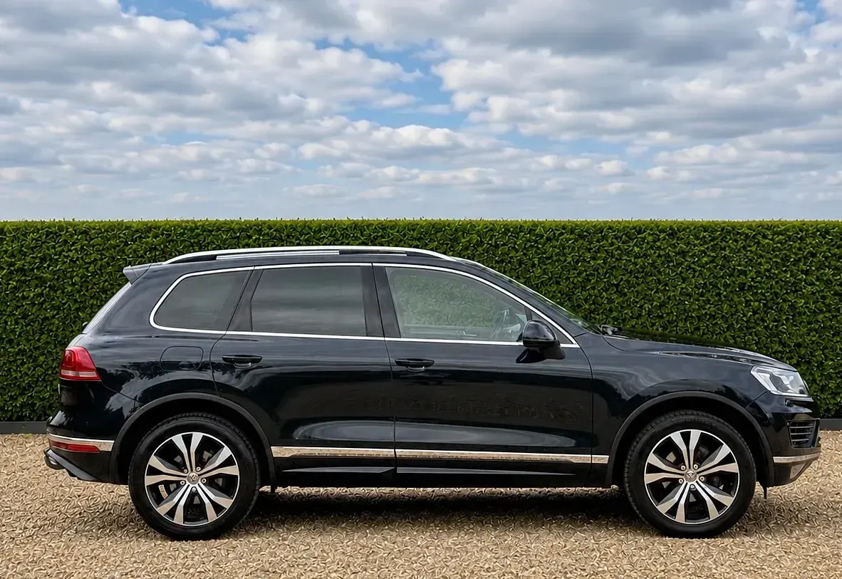 Used VW Touareg R-line 2015 Blue SUV