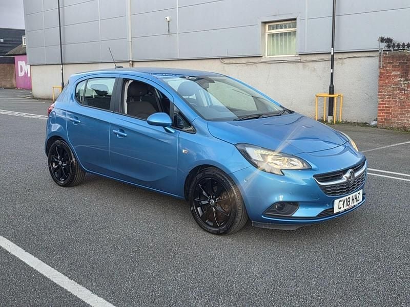 Used Vauxhall Corsa 2018 Blue Hatchback