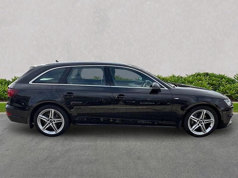Used Audi A4 S-Line 218 HP (160 kW) 2018 Black Estate