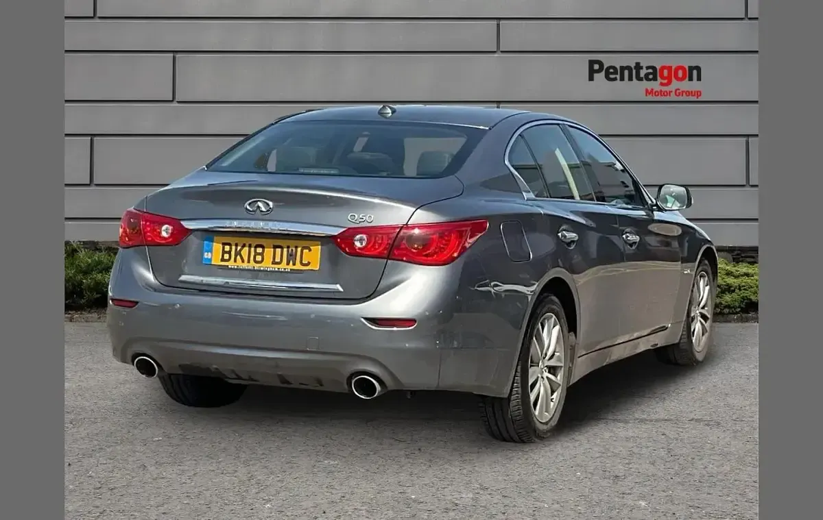 Used Infiniti Q50 168 HP (123 kW) 2018 Grey Sedan