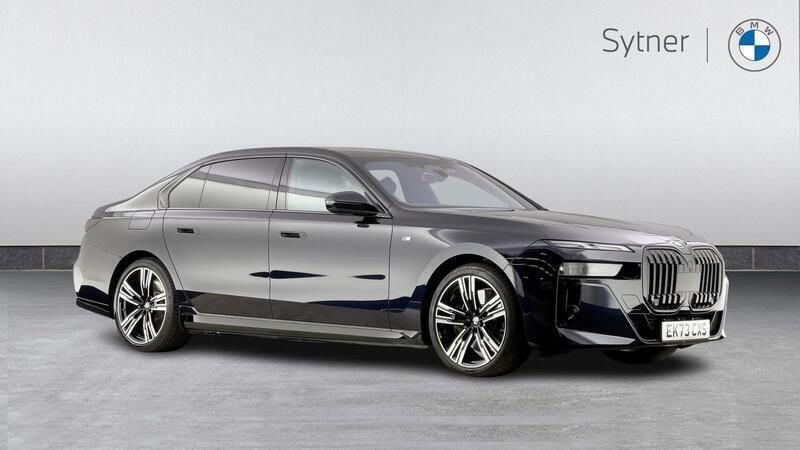 Black Used 2024 BMW 750e M Sport Sedan | £76,500 (Fair price) - Image 1/4