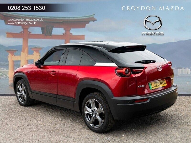 Used Mazda MX30 Makoto 106 kW (145 HP) 2023 Soul red crystal SUV