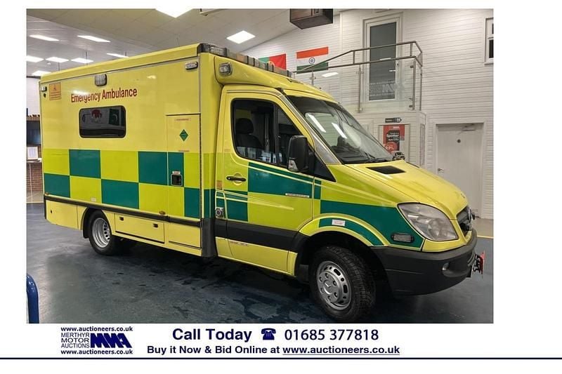 Yellow Used 2012 Mercedes Sprinter Van | £5,020 (Fair price) - Image 1/4