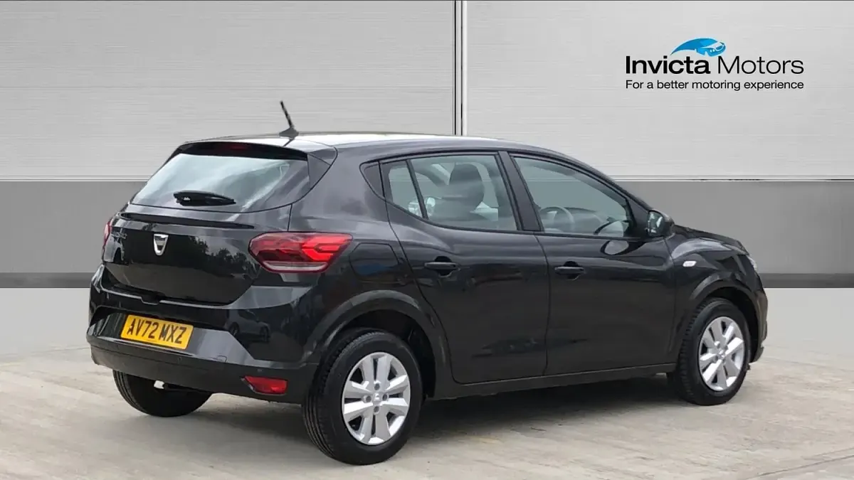 Used Dacia Sandero Comfort 91 HP (66 kW) 2022 Black Hatchback