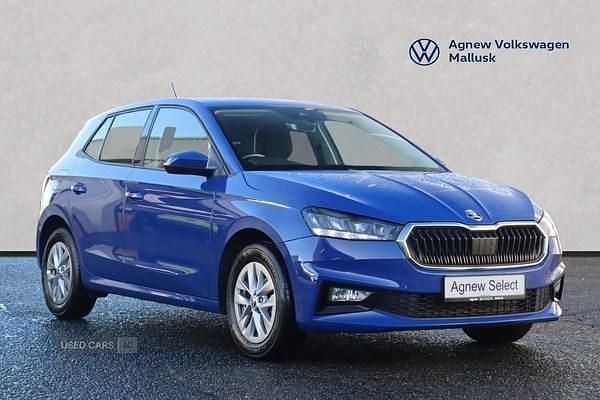 Blue Used 2023 Skoda Fabia Comfort Hatchback | £12,490 (Good price) - Image 1/4
