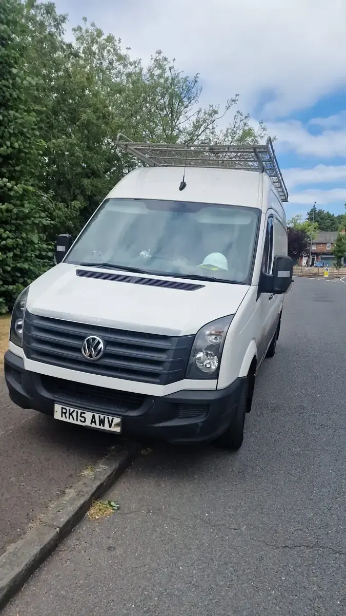 Used VW Crafter 109 HP (80 kW) 2015 White Van