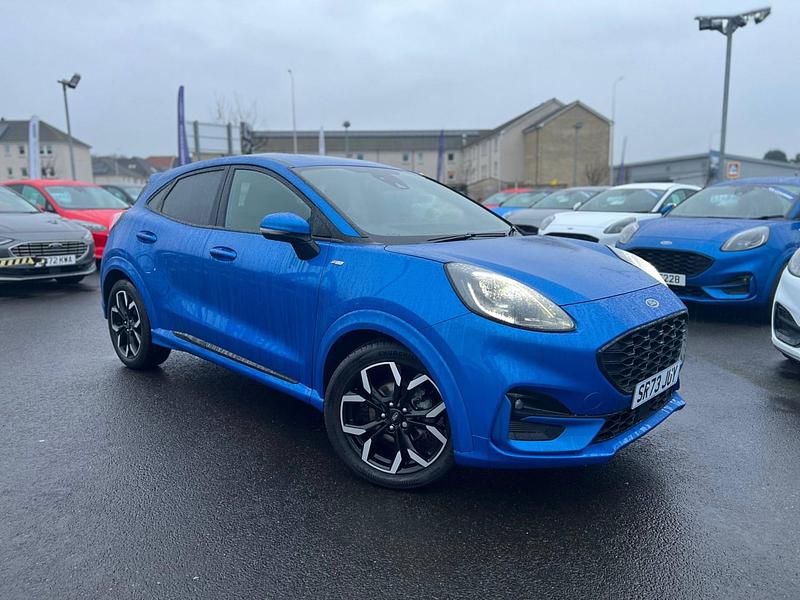 Used Ford Puma ST-Line X 125 HP (91 kW) 2023 Desert island blue SUV