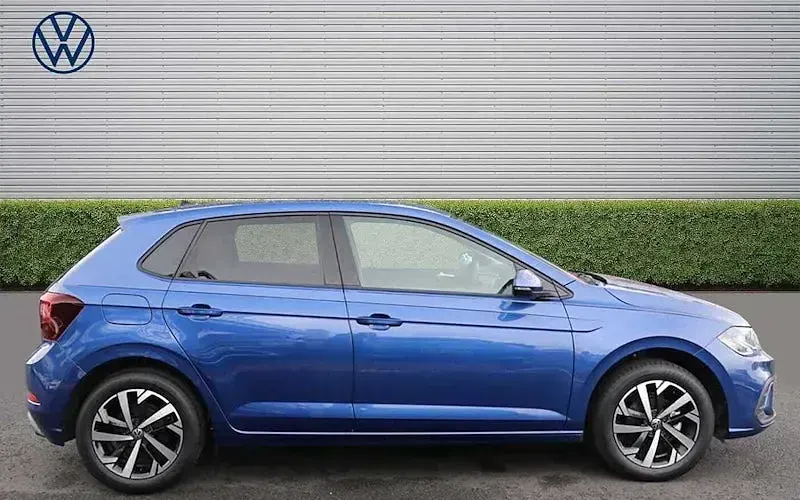 New VW Polo Match 95 HP (69 kW) 2026 Blue Hatchback