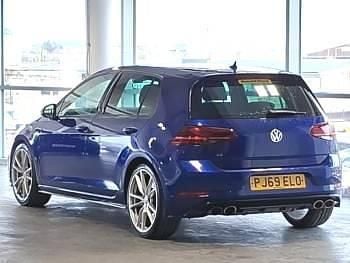 Used VW Golf VII R 300 HP (220 kW) 2019 Blue Hatchback