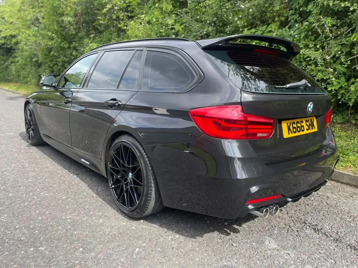 Used BMW 330 M Sport 2017 Black Estate
