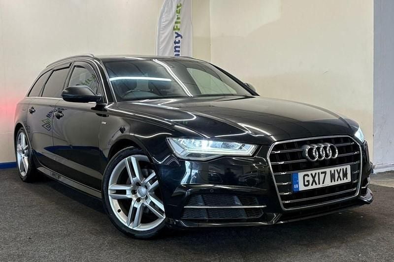 Used Audi A6 S-Line 190 HP (139 kW) 2017 Black Estate