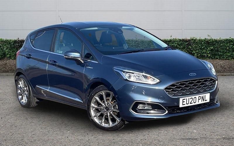 Used Ford Fiesta Vignale 125 HP (91 kW) 2020 Blue Hatchback