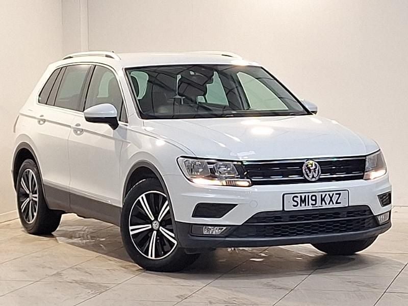 White Used 2019 VW Tiguan SE SUV | £13,498 (A bit pricey) - Image 1/4