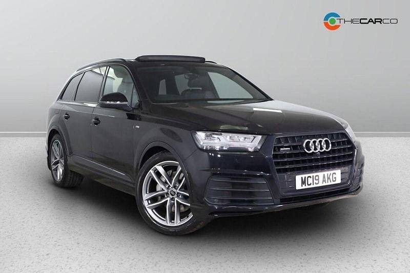 Black Used 2019 Audi Q7 Black Edition SUV | £36,970 (Fair price) - Image 1/1