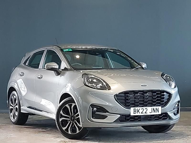 Silver Used 2022 Ford Puma ST-Line Hatchback | £18,498 - Image 1/4