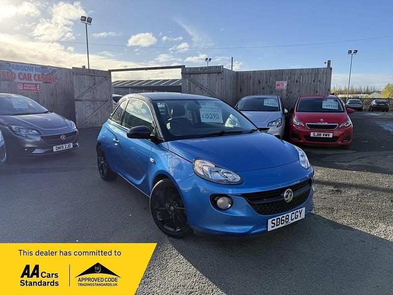 Used Vauxhall Adam 70 HP (51 kW) 2018 Blue Hatchback