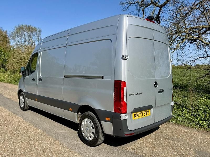 Begagnad Mercedes Sprinter Premium 150 HK (110 kW) 2023 Silver Van