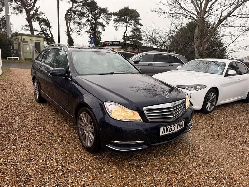 Blue Used 2014 Mercedes C180 Executive Estate | £7,690 (Fair price) - Image 1/4