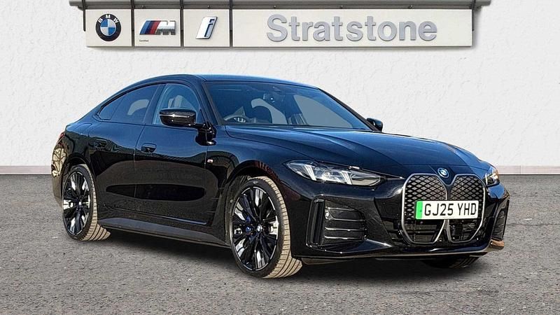 Black Used 2025 BMW i4 M Sport Sedan | £37,990 (Good price) - Image 1/3