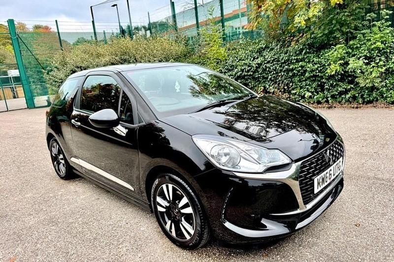 Black Used 2017 DS Automobiles DS3 Chic Hatchback | £4,789 (Fair price) - Image 1/1