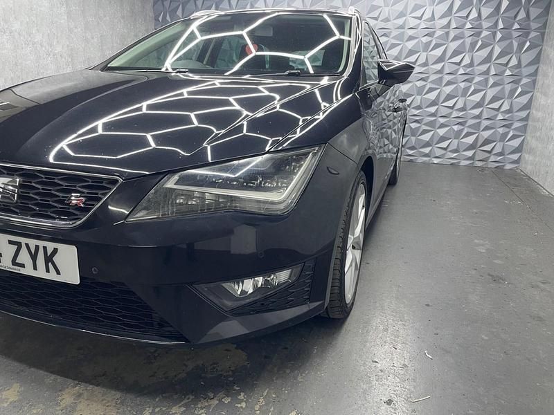 Used Seat Leon FR 2014 Black Estate