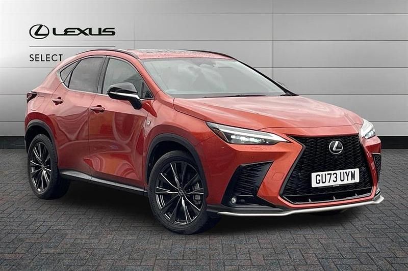 Used Lexus NX450h+ Sport Line 306 HP (225 kW) 2023 Blazing carnelian SUV