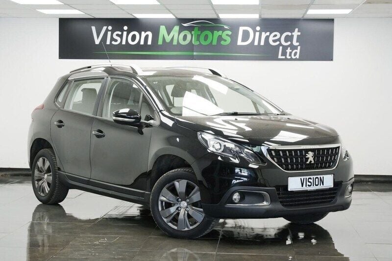 Black Used 2018 Peugeot 2008 Active SUV | £6,480 (Fair price) - Image 1/3