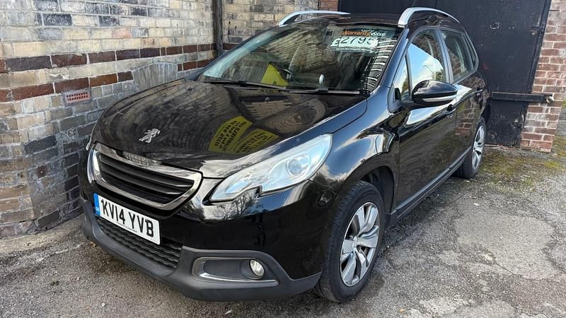 Black Used 2014 Peugeot 2008 Active SUV | £2,599 (Fair price) - Image 1/4