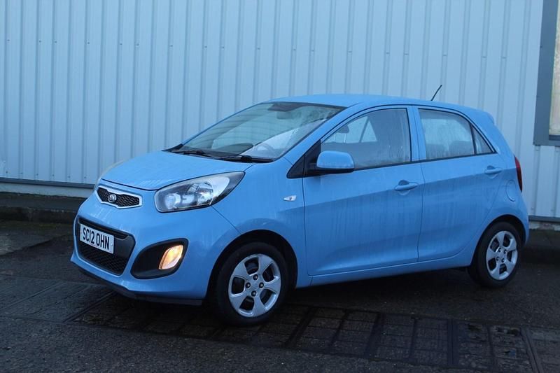 Used Kia Picanto Air 2012 Blue Hatchback