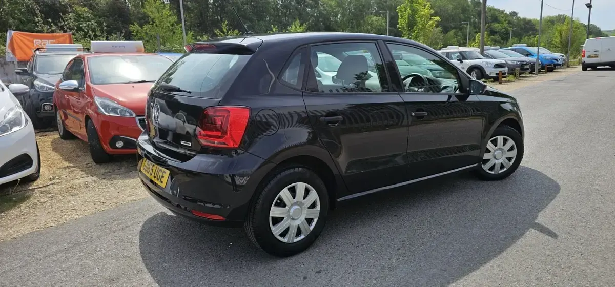 Used VW Polo S 59 HP (43 kW) 2015 Black Hatchback