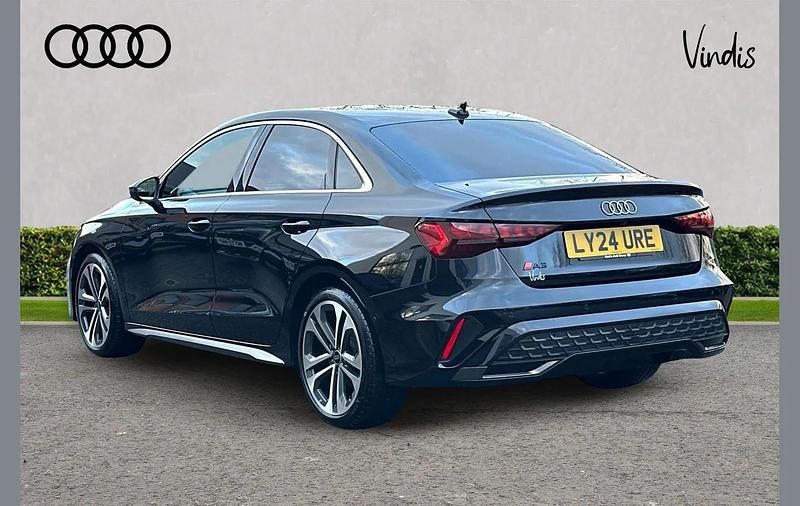 Used Audi A3 S-Line 147 HP (108 kW) 2024 Black Sedan