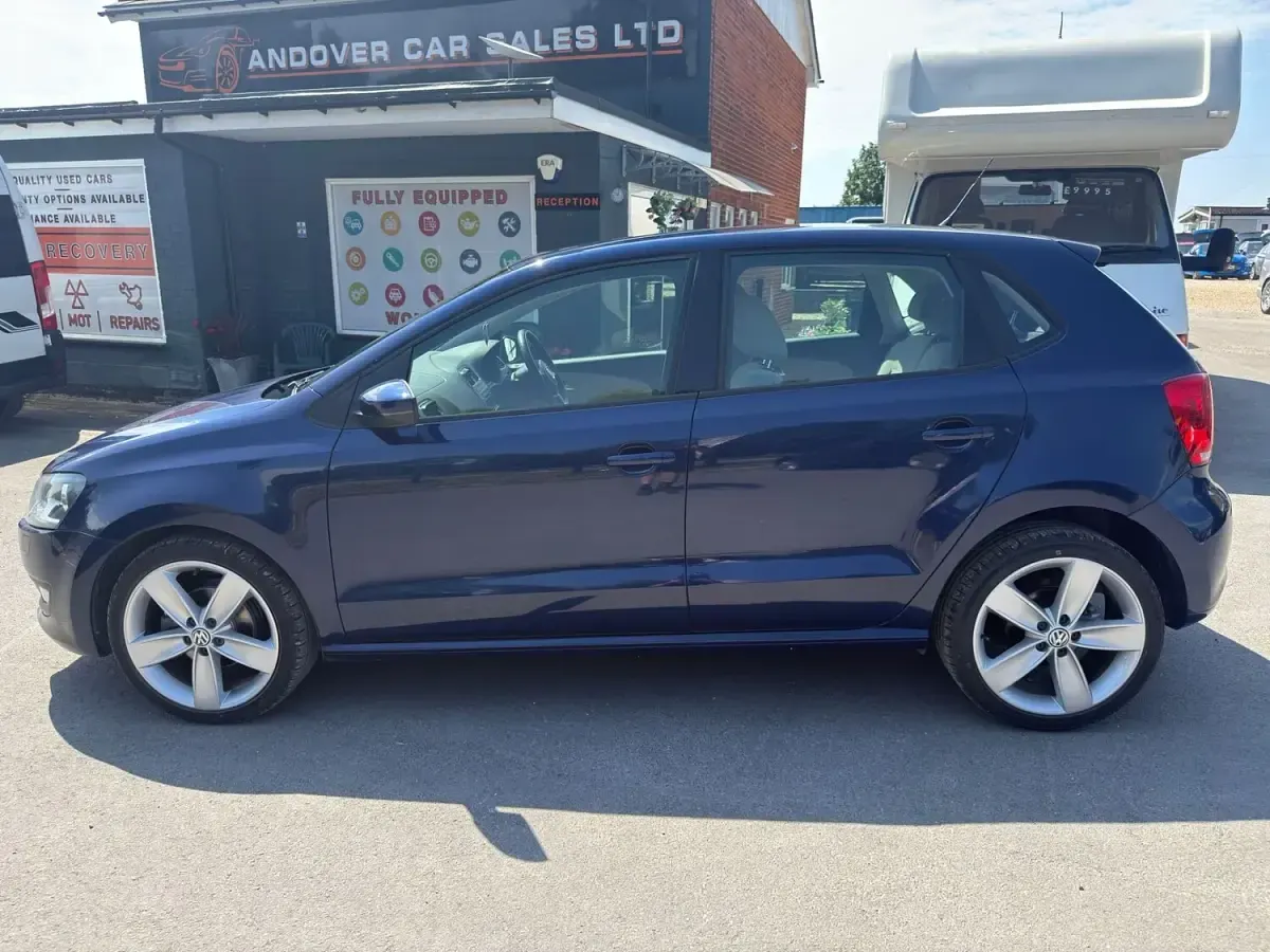 Used VW Polo SEL 85 HP (62 kW) 2010 Blue Hatchback